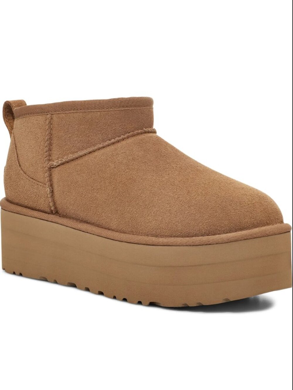 UGG Classic Ultra Mini Platform Boot in Chestnut